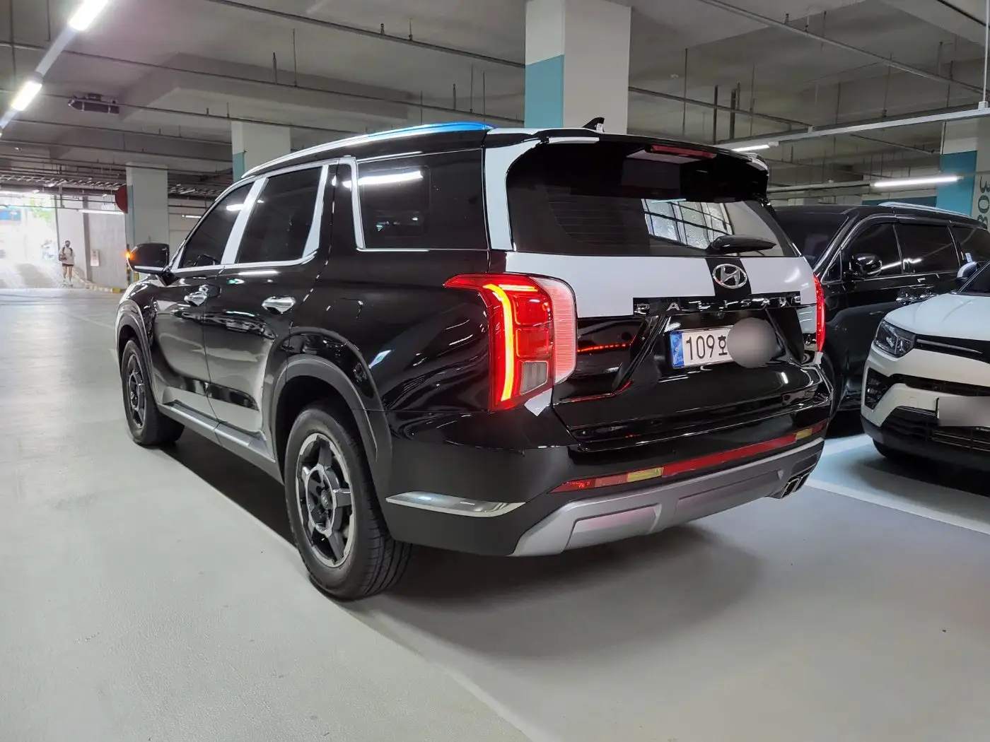 보호비닐도 떼지지 않은 팰리세이드 신차