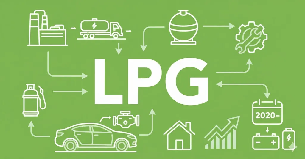 LPG가 만들어지는 과정 및 사용처