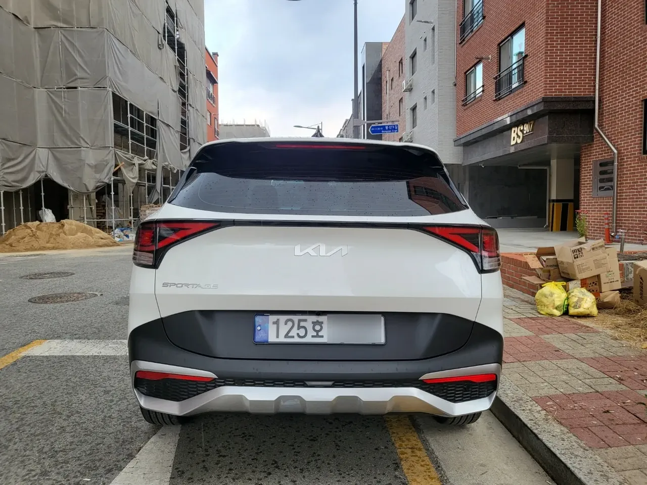 청주 고객님께 인도된 후면 이미지