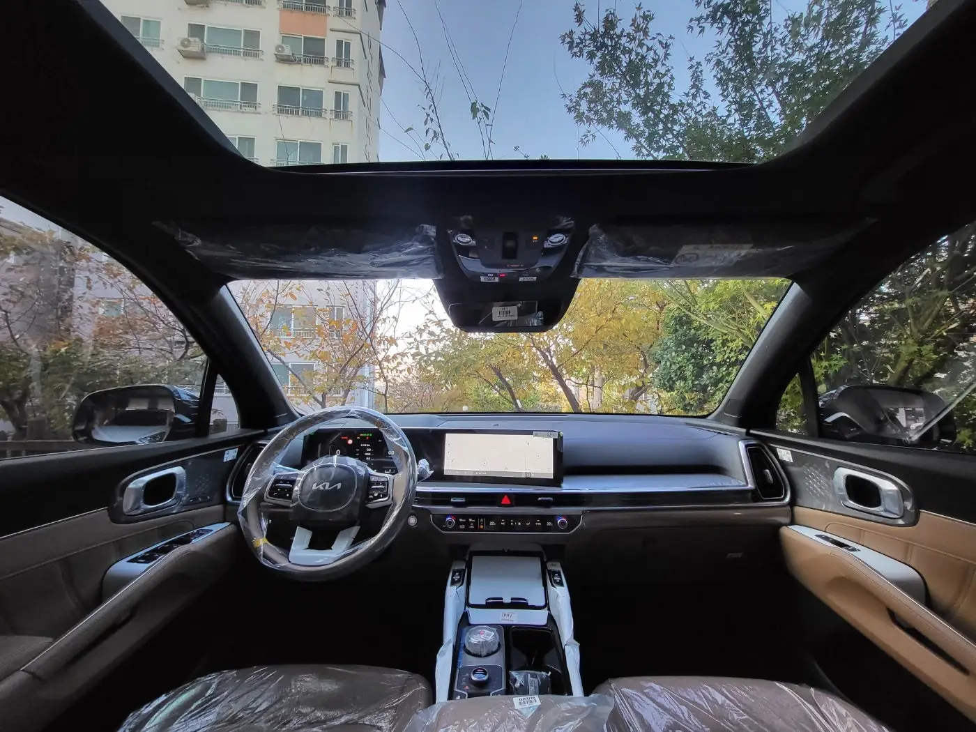 개방감이 좋은 쏘렌토 실내