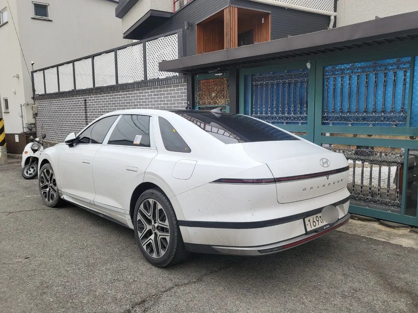 알고보니 고객님 집 문앞이었네요 ㅋㅋ