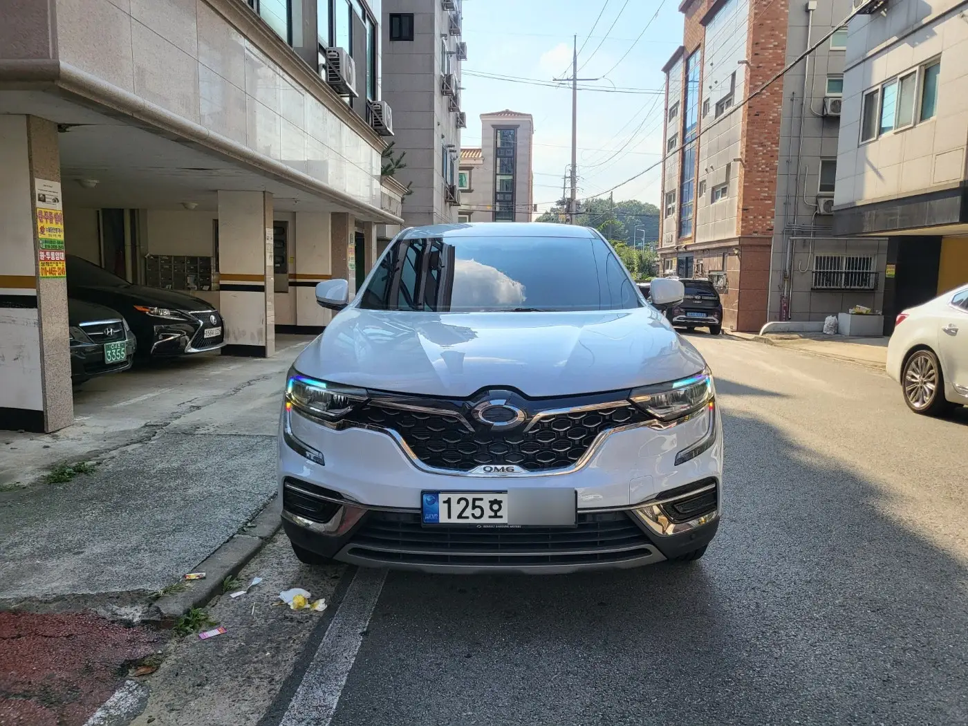 QM6 중고장기렌트 세종에서의 정측면 이미지